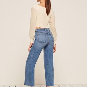 Reformation Tops - Reformation Sandy Crop Top Reformation Tops - Reformation Sandy Crop Top